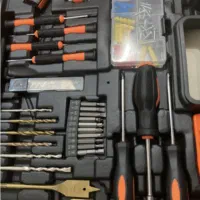 دریل و جعبه ابزار کامل|ابزارآلات|بروجن, |دیوار