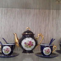 سرویس چای خوری انگلیسی قدیمی عتیقه