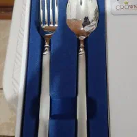 قاشق و چنگال استیل برند کرون