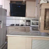 کابینت آشپزخانه شیک و جادار + هود  و سینک