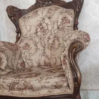 مبلمان سلطنتی ۹ نفره|مبلمان خانگی و میز عسلی|قم, مسکن مهر|دیوار