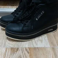 کفش نیم بوت مشکی مارک کاوایی