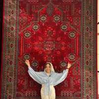 فرش کویر در طرح های مختلف ۱۲متری ۱۲۰۰شانه|فرش|بندر گناوه, |دیوار
