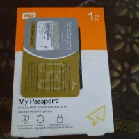 هارد اکسترنال یک ترابایت وسترن دیجیتال مای پاسپورت|قطعات و لوازم جانبی رایانه|تهران, باشگاه نفت|دیوار