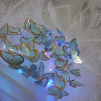 دسته گل پروانه ای شاخه ای ۱۵