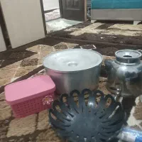 ظروف کتری قاشق سینی قابلمه