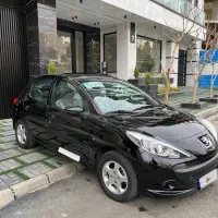 207 پانا مشکی|خودرو سواری و وانت|کرج, باغستان|دیوار