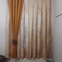 یک عددپرده باچوب پرده وزیرپرده ای