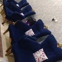 مبل سلطنتی راحتی با میز وعسلی|مبلمان خانگی و میز عسلی|فولادشهر, C4|دیوار