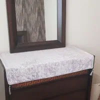 تخت خواب دونفره چوبی