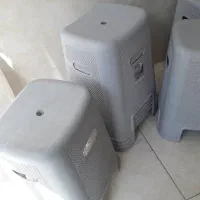 صندلی پلاستیکی و میز گرد|میز و صندلی غذاخوری|فردیس, شهرک ارم|دیوار