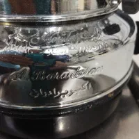 سماور گازی اکبر برادران ۶ لیتری|سماور، چای‌ساز، قهوه‌ساز|کرمانشاه, |دیوار