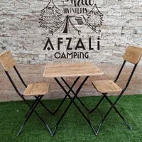 صندلی ام دی اف تاشو میز تاشو بالکنی ، باغی|صندلی و نیمکت|کرج, عظیمیه|دیوار