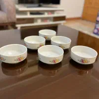 فنجان و نعلبکی طرح عینکی فرانسه اصل|ظروف سرو و پذیرایی|رشت, معلم|دیوار