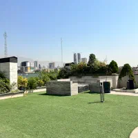 گیشا ۱۸۵ متر تراس قابل چیدمان روبه پارک