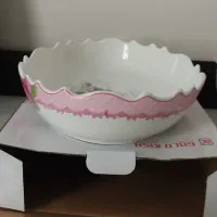 ظرف سرو سرامیکی گلدکیش طرح دکال