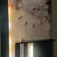 ساعت دکوراتیو (ماه و آینه) شیک و چشم نواز