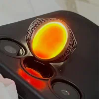 انگشتر نقره با عقیق یمنی