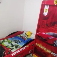 تخت خواب ماشینی و کمد در مصباح