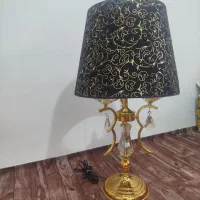 آباژور شیک طلایی مشکی مناسب اتاق خواب