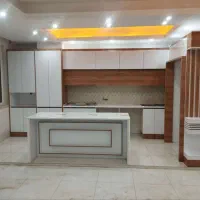 کابینت هایگلاس/جزیره سفارشی/سفیدورنگ چوب/کدnQ609|مصالح و تجهیزات ساختمان|دورود, |دیوار