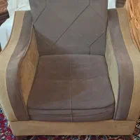 مبل نیم ست راحتی (دوتا تک و یک ۲ نفره )