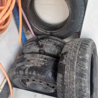 فروش چهار عدد لاستیک ۴۰۵|قطعات یدکی و لوازم جانبی|بندر دیر, |دیوار