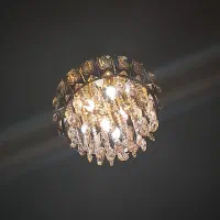 لوستر|لوستر و چراغ آویز|فردوسیه, |دیوار