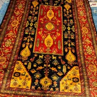 فرش ابریشم دستبافت دورو ترکمن