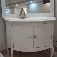 آینه کنسول سفید