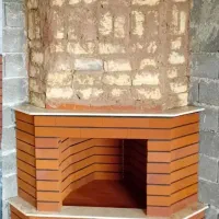 شومینه و کاشیکاری ونمای ساده