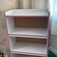 کتابخانه سفید صورتی|کتابخانه، شلف، قفسه‌های دیواری|اصفهان, میرعماد|دیوار