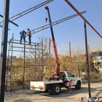 جرثقیل وبالابر  نیسان سبک وسنگین