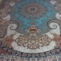 فرش فیروزه ای دوازده متری|فرش|کرمانشاه, |دیوار