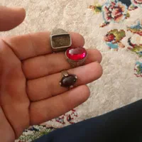 سه عدد انگشتر|جواهرات|لنجان, |دیوار