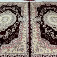 فرش ماشینی۶متری نخ۴عددکم استفاده وبدون ایراددرحدنو