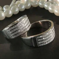 حلقه های ست نقره|جواهرات|اهواز, کیانپارس |دیوار