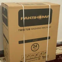 ماشین لباسشویی دوقلو پاکشوما 9 کیلویی نو