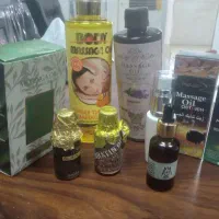 روغن ماساژ و لوازم سالن