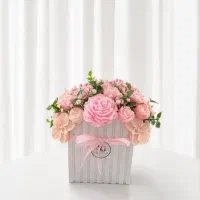 باکس گل شمع