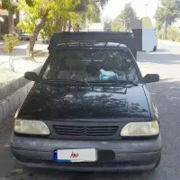 پراید وانت ۹۳ بدون رنگ کارکرد ۹۵ هزار