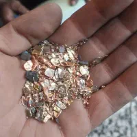 ذوب فلزات رنگی مس برنج المنیوم