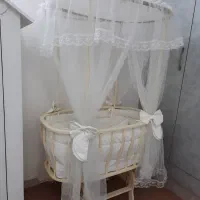 گهواره در حد نو مناسب سیسمونی|تخت و صندلی بچه|یزد, |دیوار