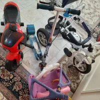 سه چرخه موتور شارژ تاب کودک و اسکوتر