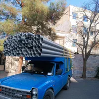 نیسان بار آهن کش با سیم بکسل 4 عدد تیرچه ورق لوله|خدمات حمل و نقل|مشهد, توس (بلوار توس)|دیوار