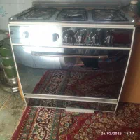 اجاق گازصفحه استیل پنج شعله کاملاسالم|اجاق گاز و لوازم برقی پختوپز|خزل, |دیوار