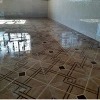 کاشی کاری سرامیک نمای ساده قرنیز|خدمات پیشه و مهارت|شوشتر, |دیوار