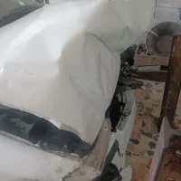 سمند 94 تصادفی فوری|خودرو سواری و وانت|رودبنه, |دیوار