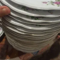 پارچ و لیوان ژاپن قدیم و بشقاب وکاسه گل سرخ وغیره|ظروف سرو و پذیرایی|تهران, وحیدیه|دیوار