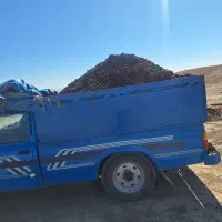 کود گاوی و خاک باغچع